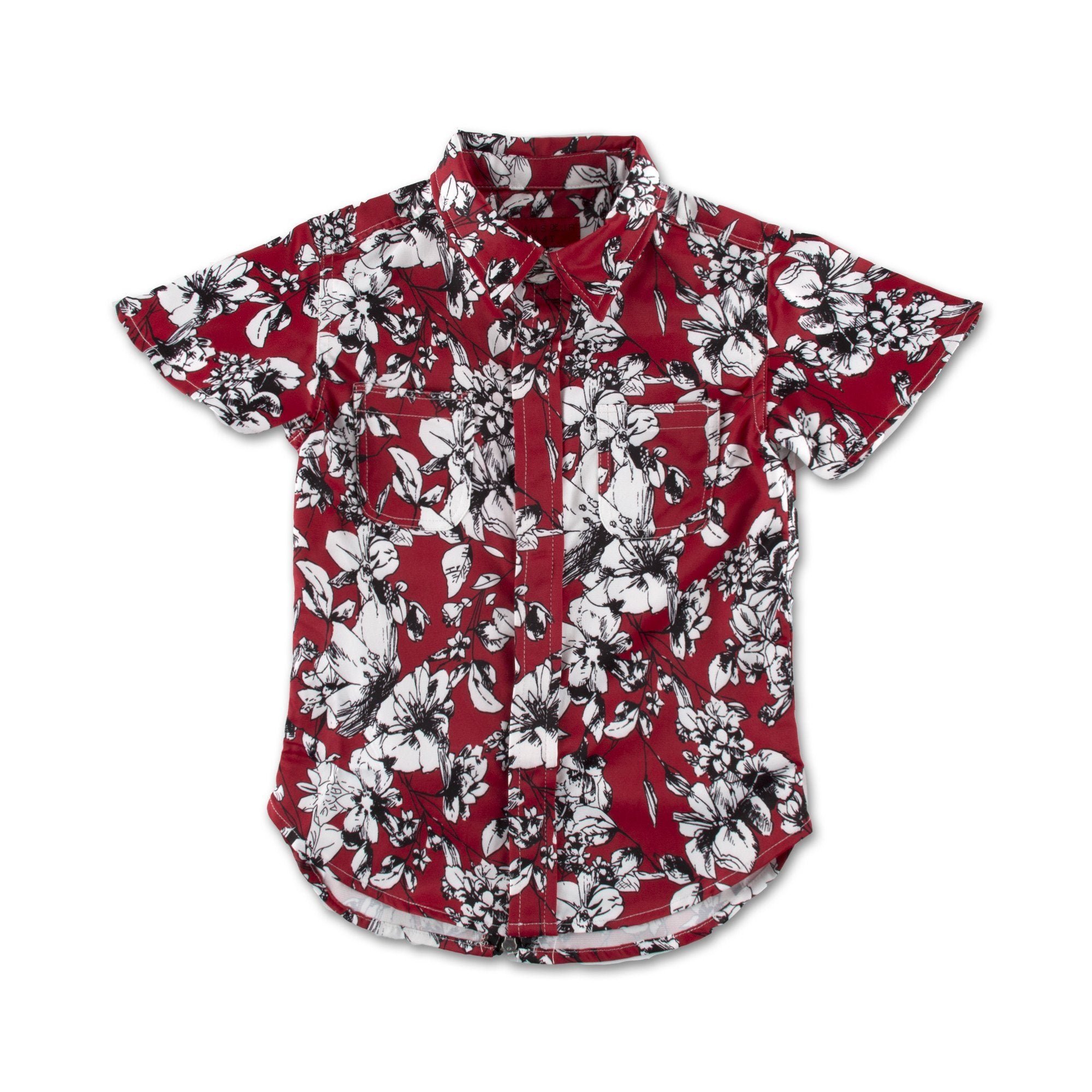 Lilo Button Up (Red) – Haus of JR