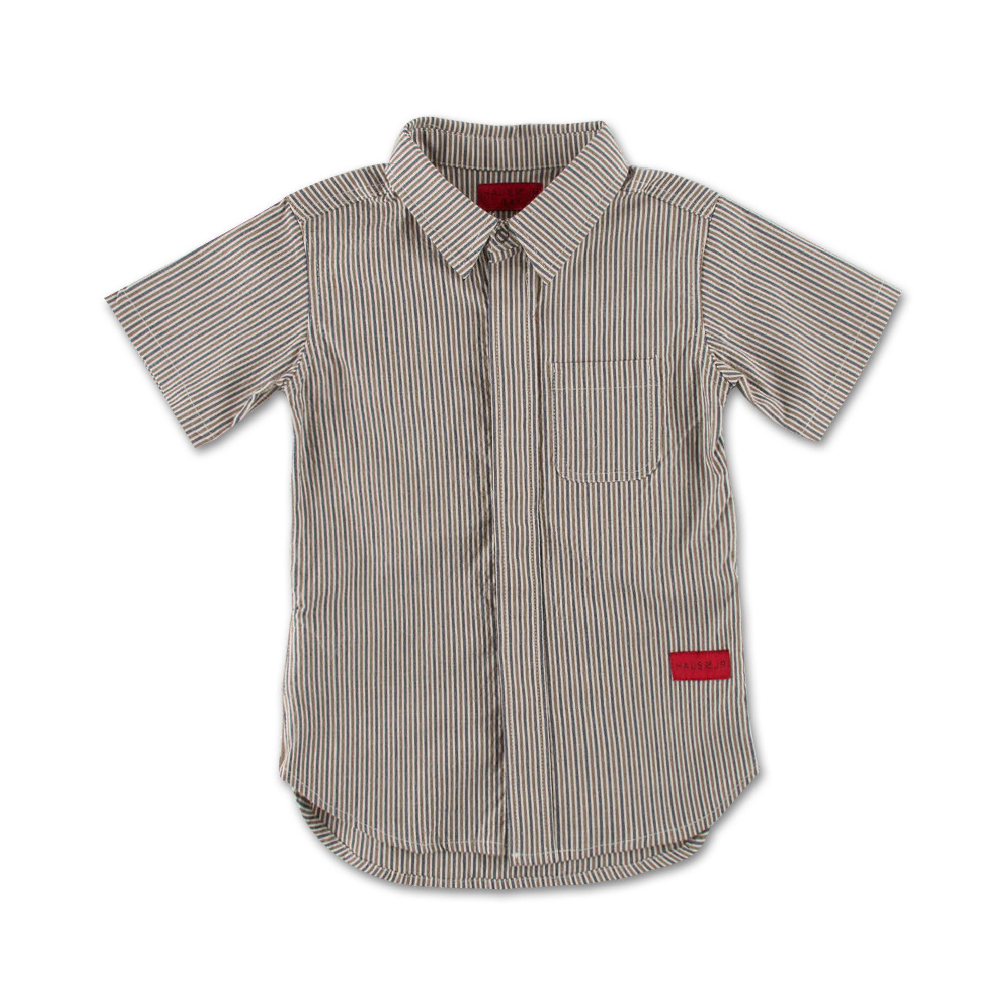 Daniel Button Up (Brown) - Haus of JR