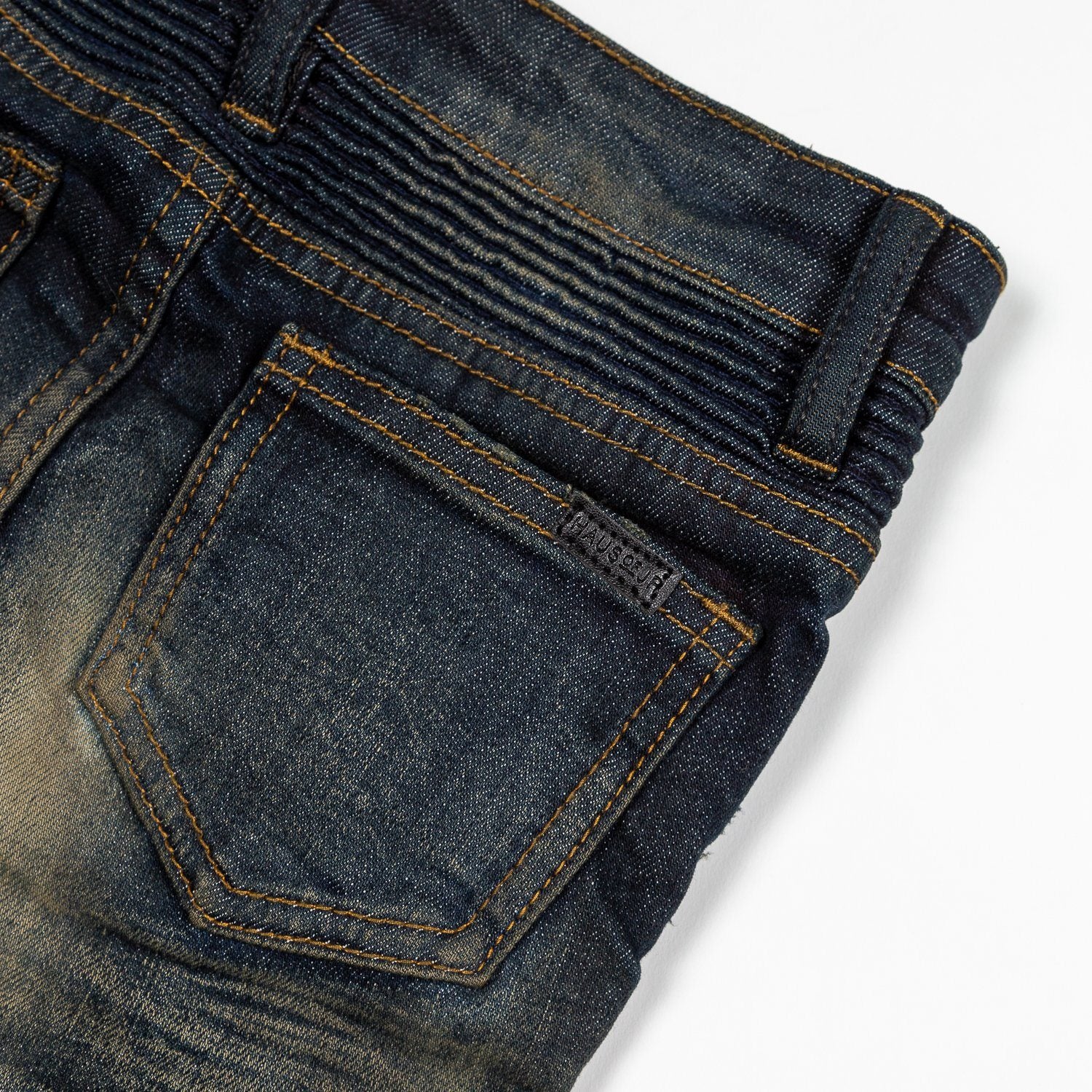 Aurora Biker Denim Short - Haus of JR