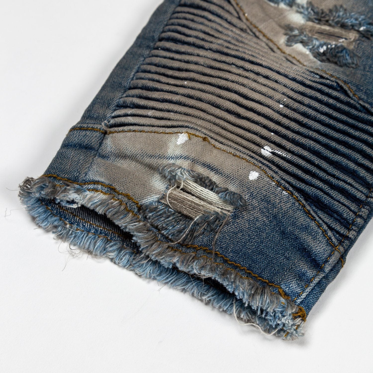 Aurora Biker Denim Short - Haus of JR