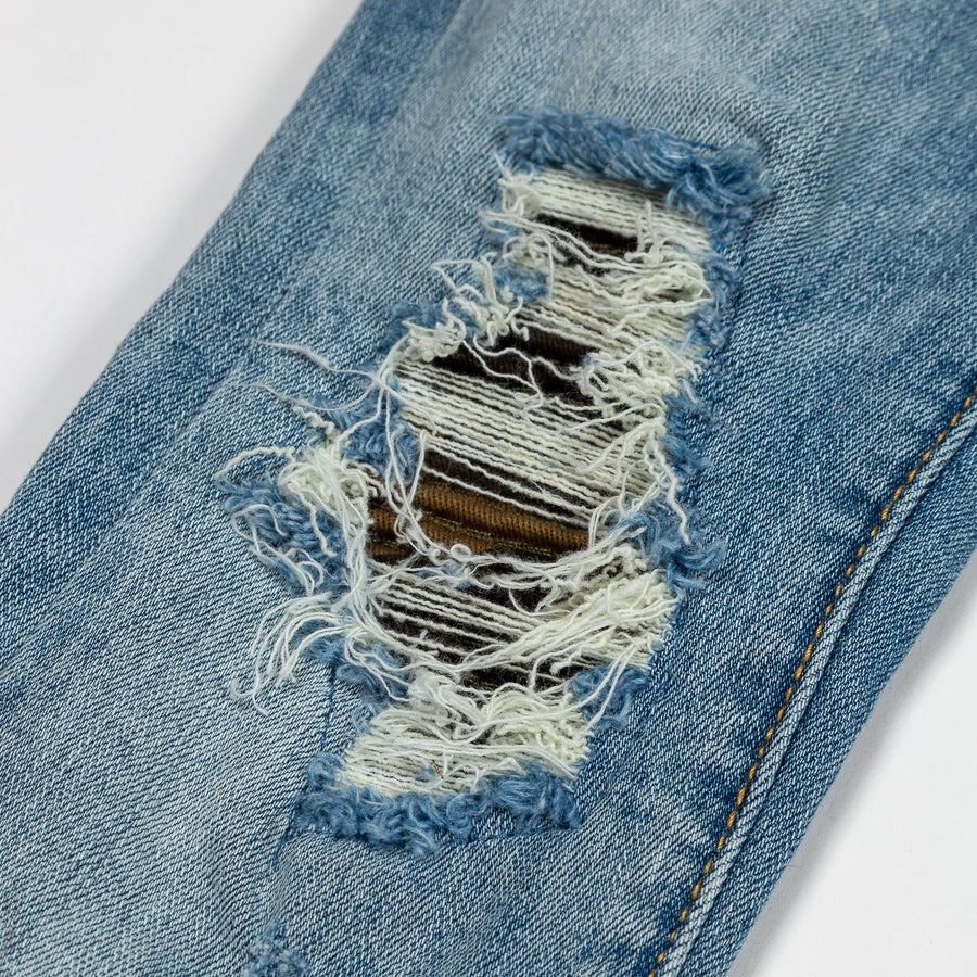 Jolene Rip and Repair Denim - Haus of JR
