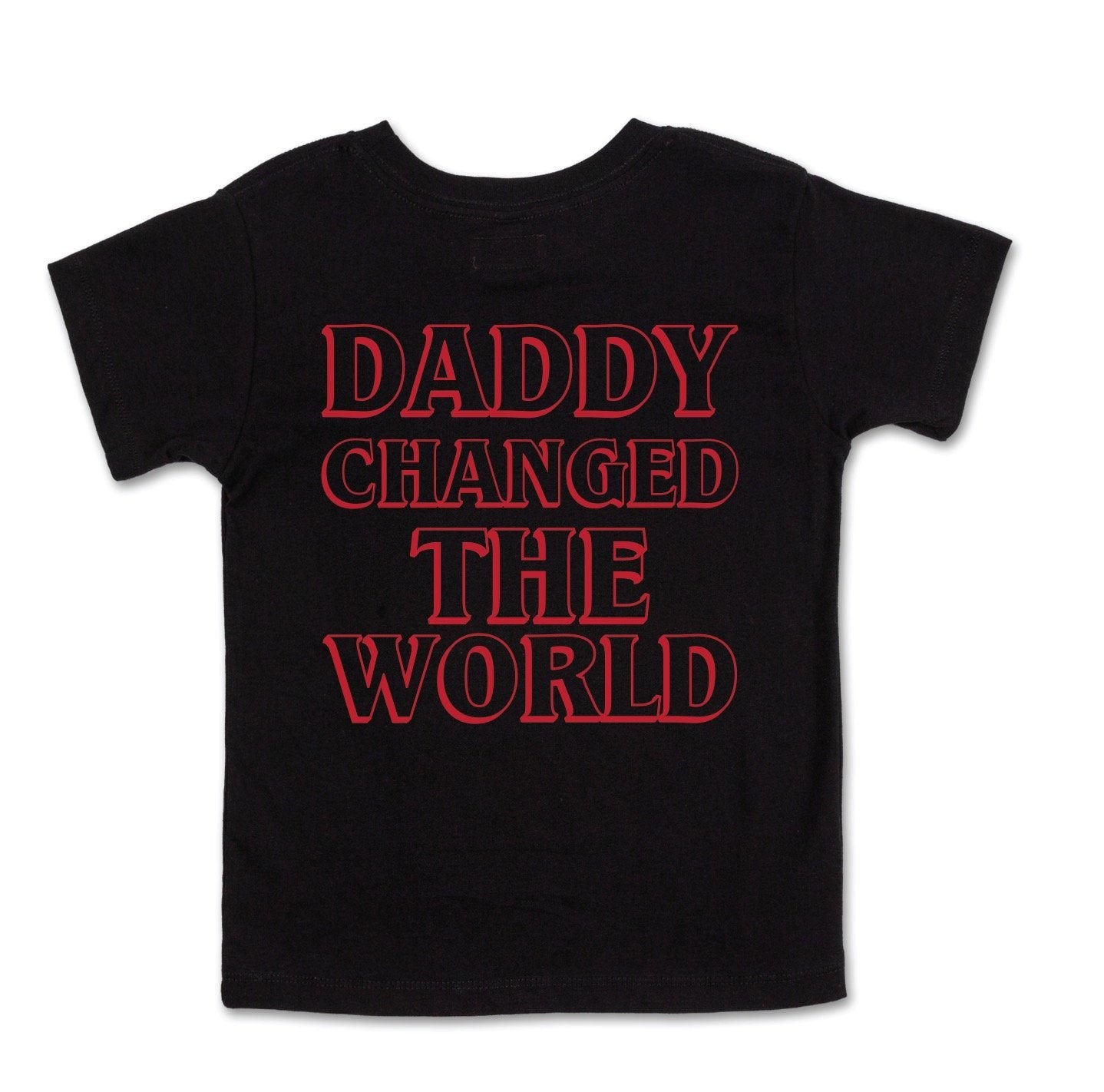 Daddy Changed The World Tee (Black) Tops Haus of JR 