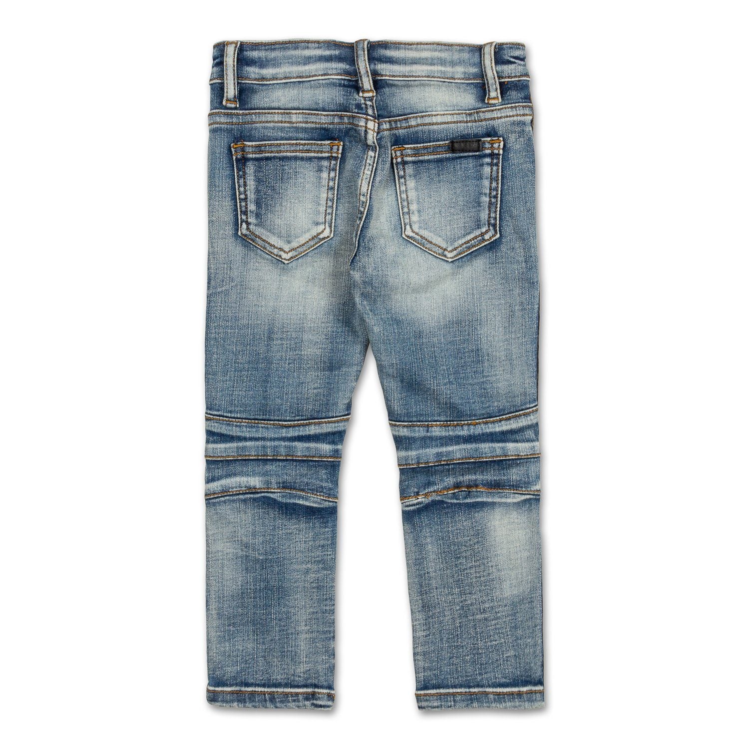 Violet Velour Biker Denim (Indigo Silver) - Haus of JR