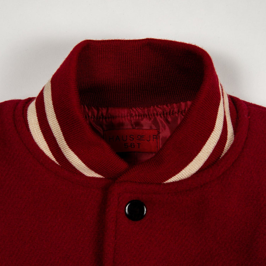Alfie Wool Varsity Jacket - Haus of JR