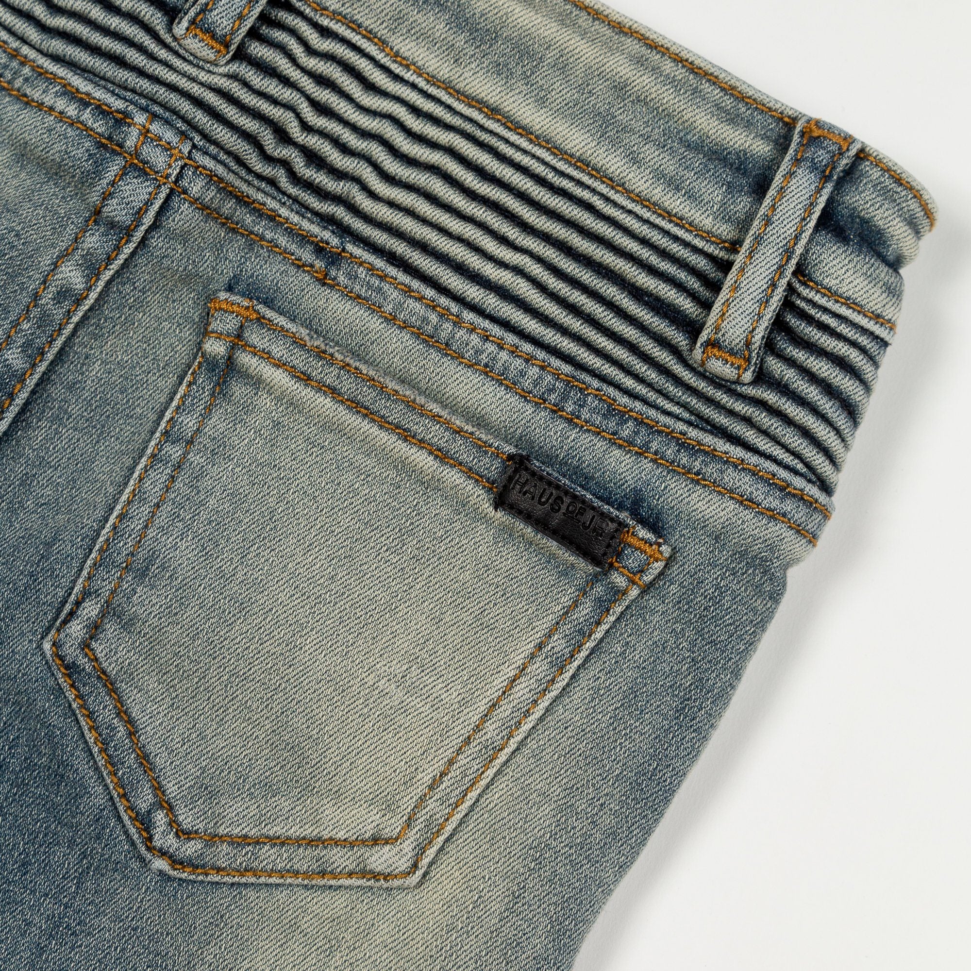 Jayden Biker Denim - Haus of JR