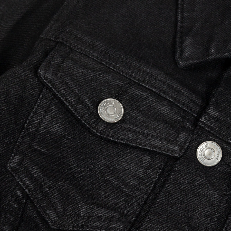Frankie Waxed Denim Jacket - Haus of JR