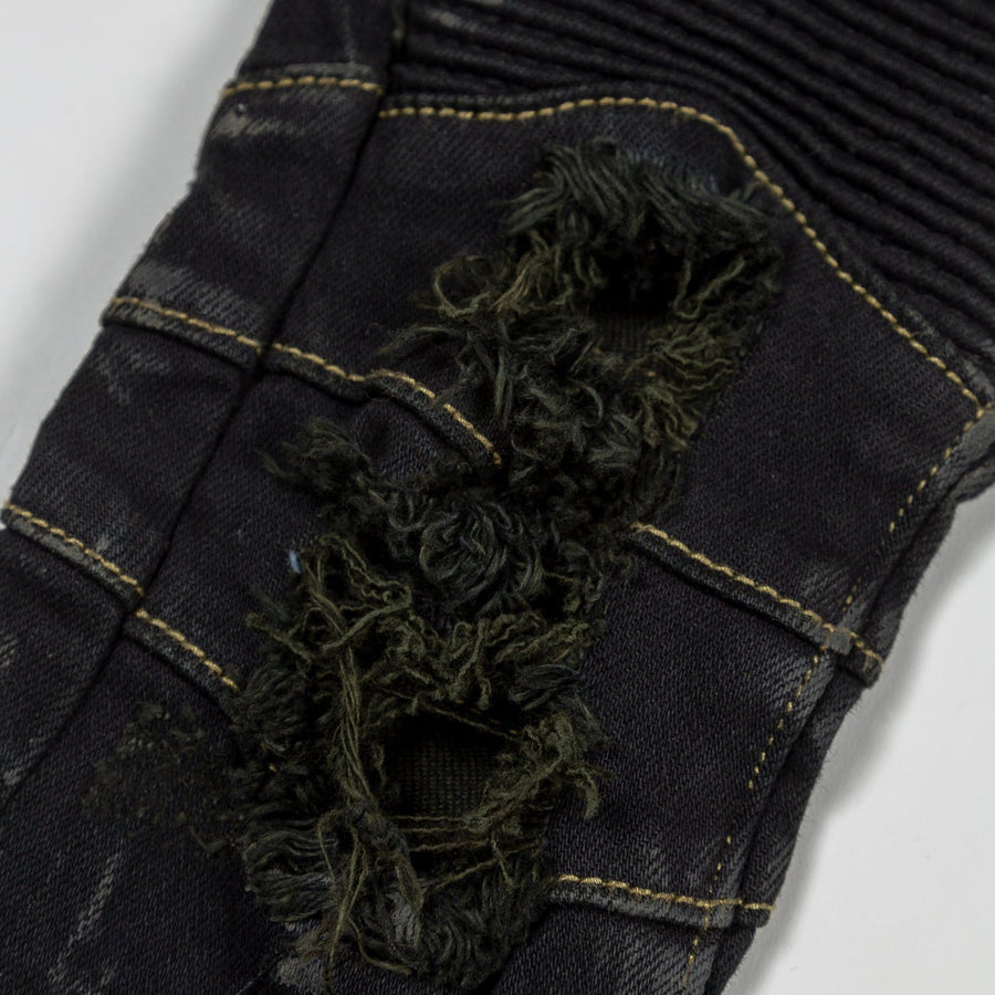 Avery Biker Denim - Haus of JR