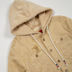 Asher Hooded Denim Shirt - Haus of JR