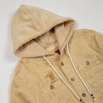 Asher Hooded Denim Shirt - Haus of JR
