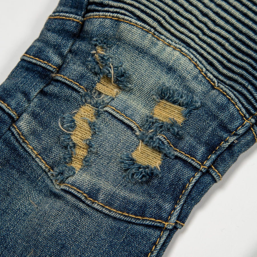 Elijah Biker Denim - Haus of JR