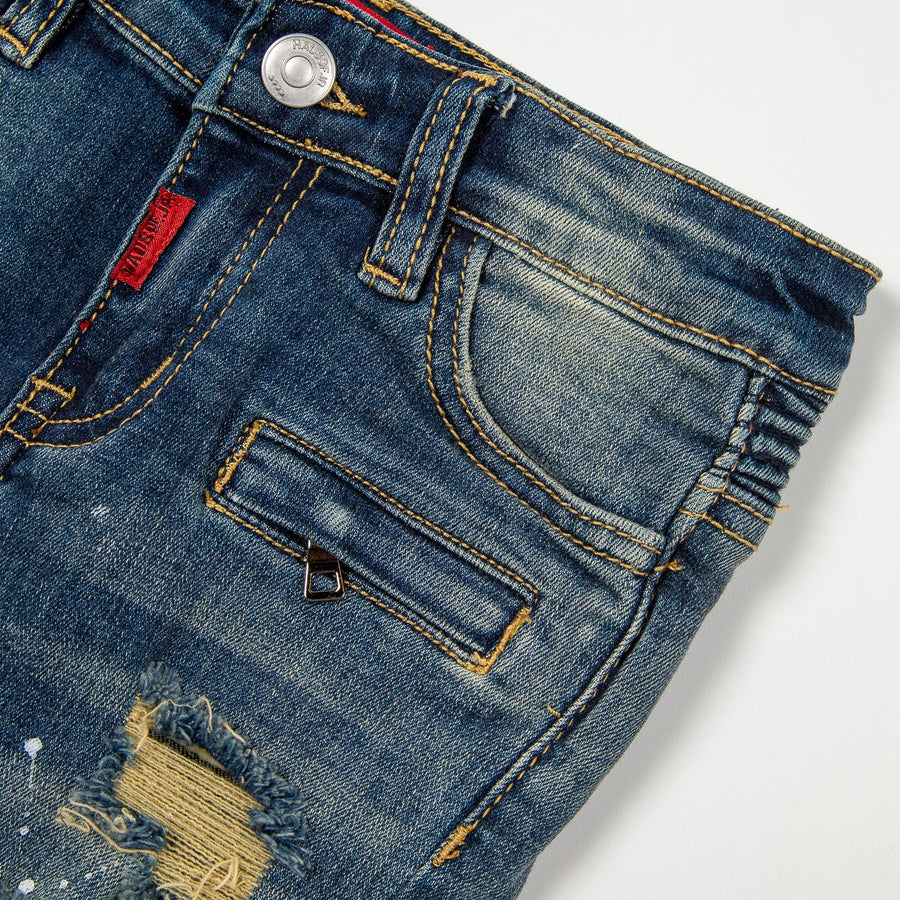 Elijah Biker Denim - Haus of JR