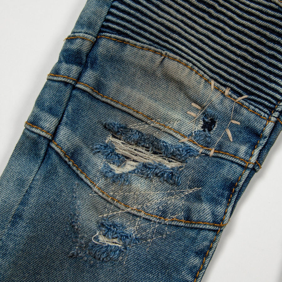 Lucas Biker Denim - Haus of JR
