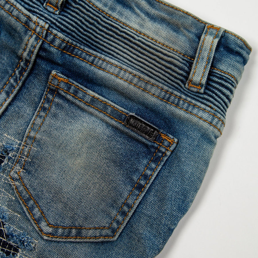 Lucas Biker Denim - Haus of JR