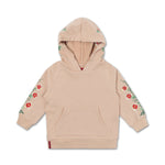 Miles Floral Hoodie (Khaki) - Haus of JR