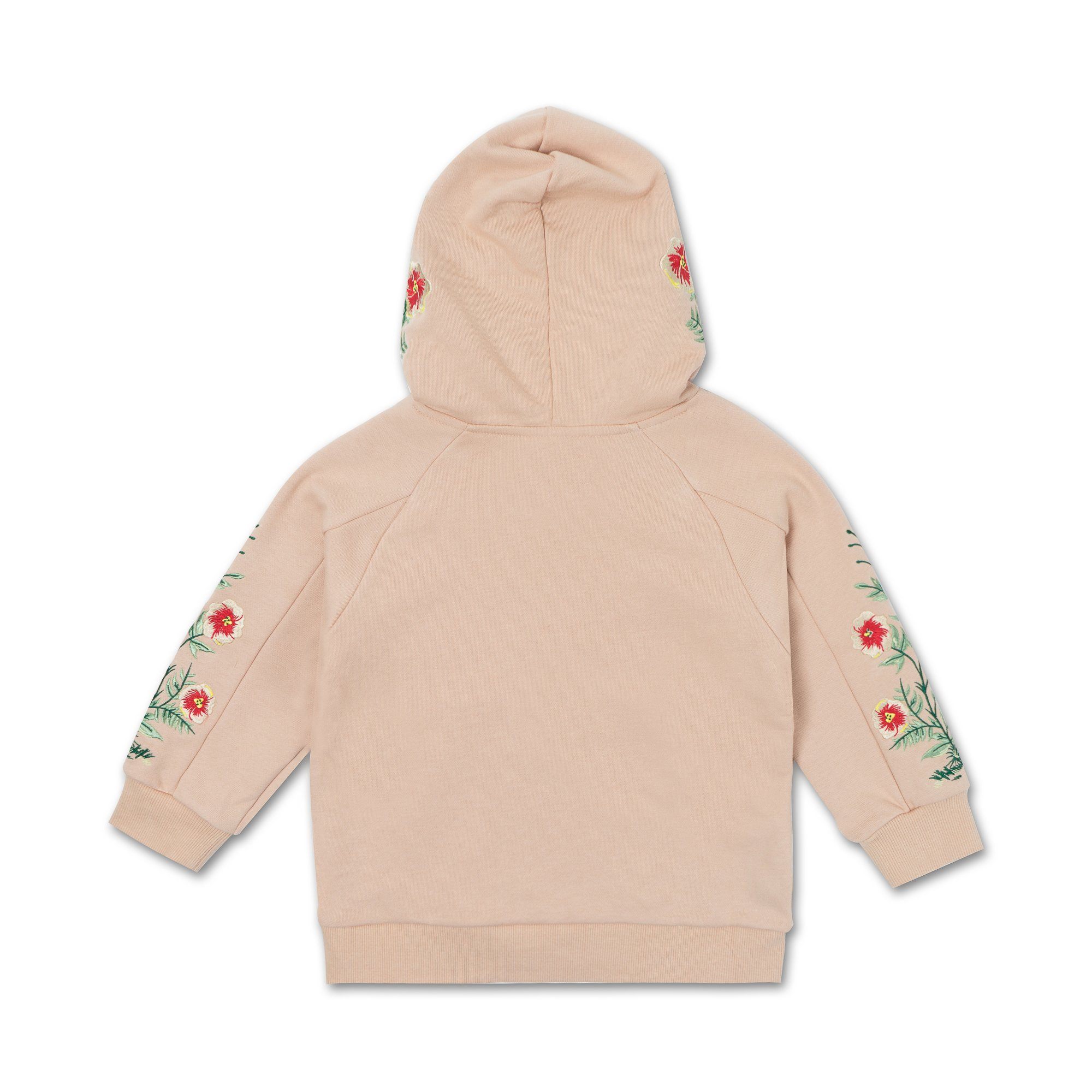 Miles Floral Hoodie (Khaki) - Haus of JR