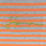Orion Stripe Tee (Orange) - Haus of JR