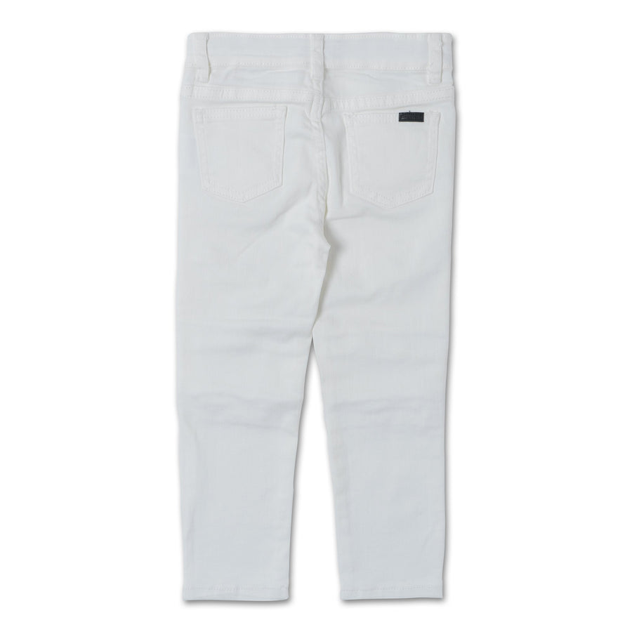 Pucci Zip Denim (White) - Haus of JR