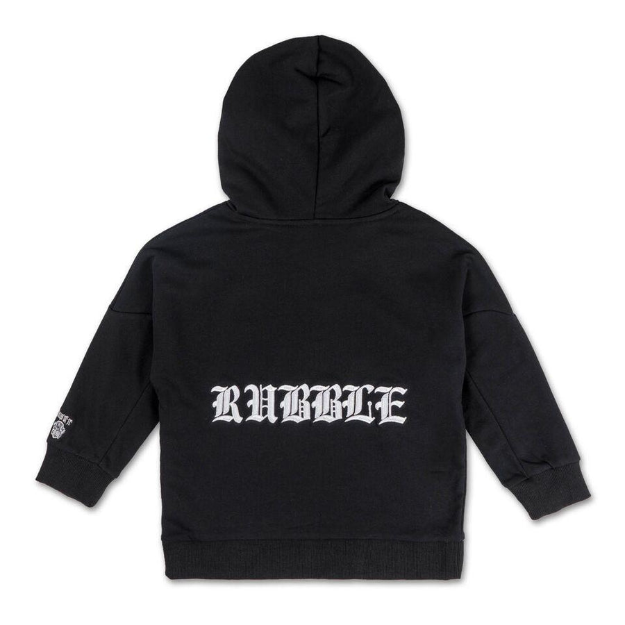Rubble Hoodie (Black) - Haus of JR