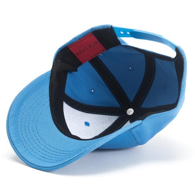 Skylar Script Snapback Hat (Blue) - Haus of JR