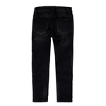 Leonard Striped Denim (White Stripe) - Haus of JR