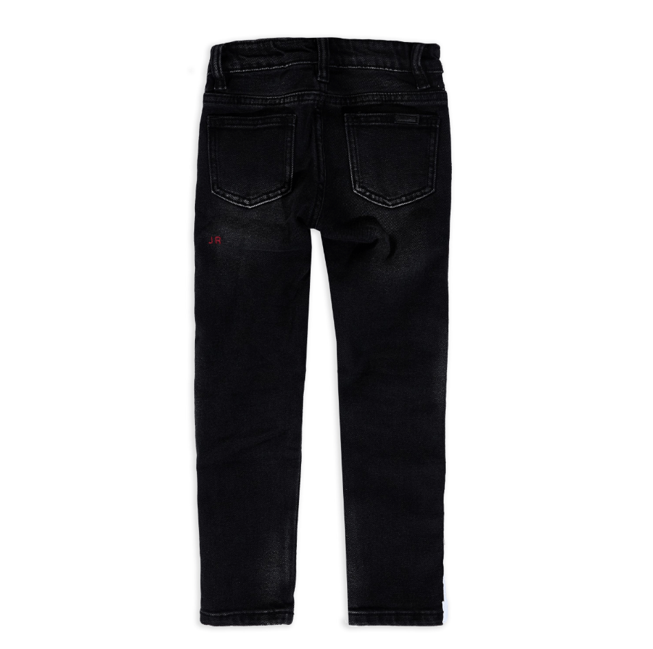 Leonard Striped Denim (White Stripe) - Haus of JR