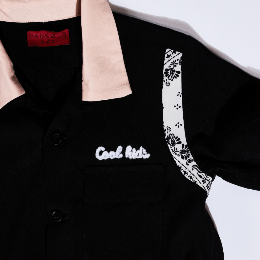 Cool Kids Short Sleeve Button Up - Haus of JR