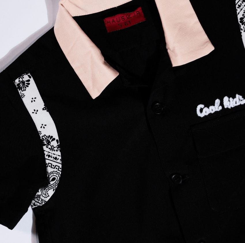 Cool Kids Short Sleeve Button Up - Haus of JR
