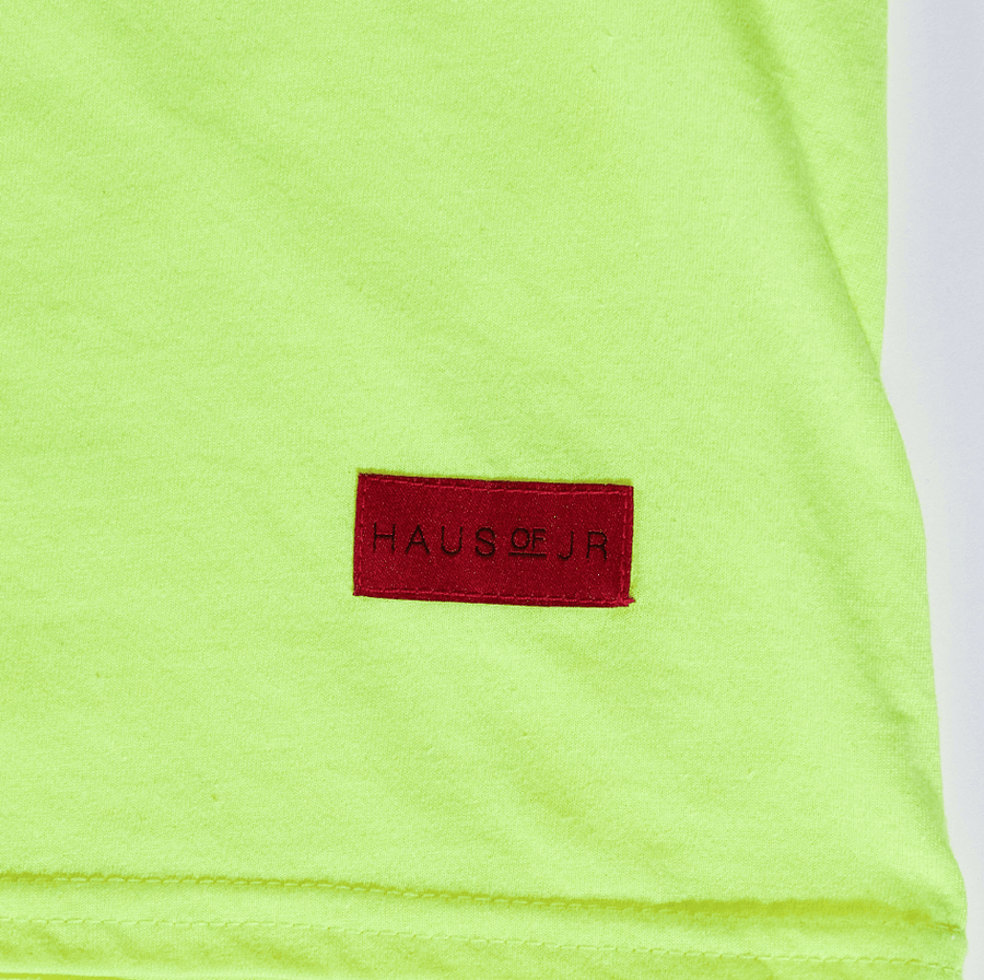 Chrome Blossom Tee (Neon) - Haus of JR