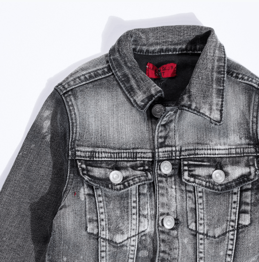 Johnson Denim Jacket (Grey) - Haus of JR