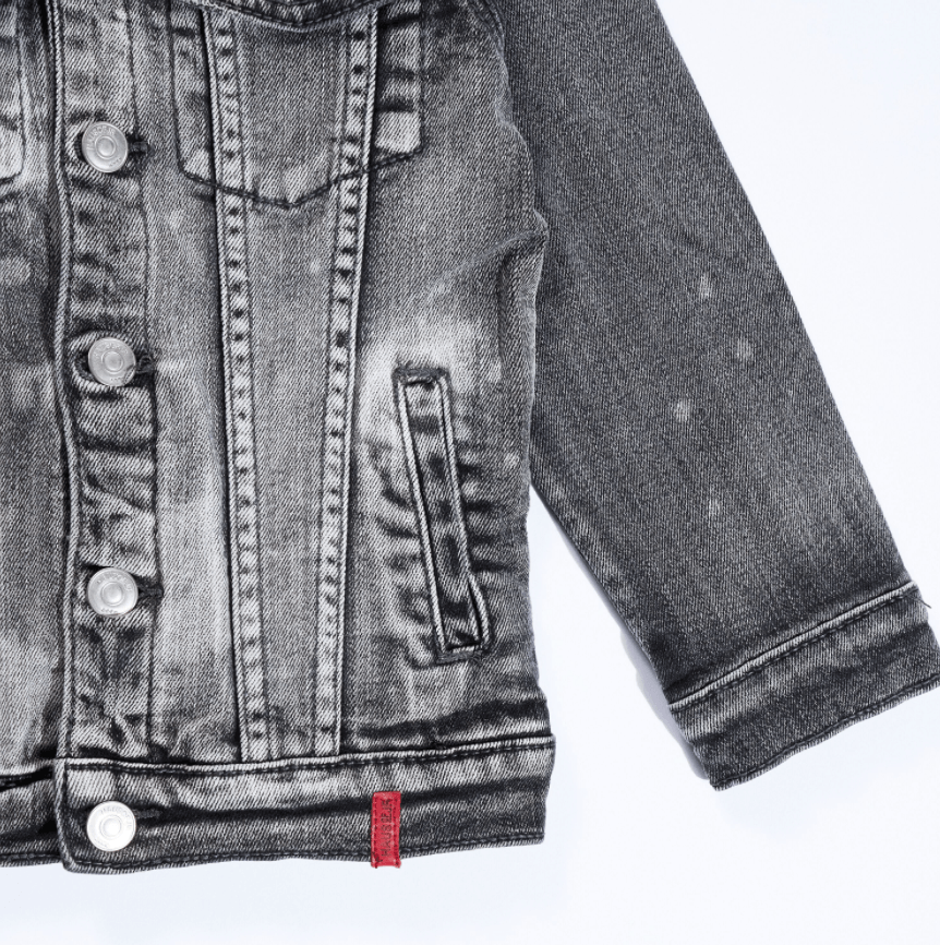 Johnson Denim Jacket (Grey) - Haus of JR
