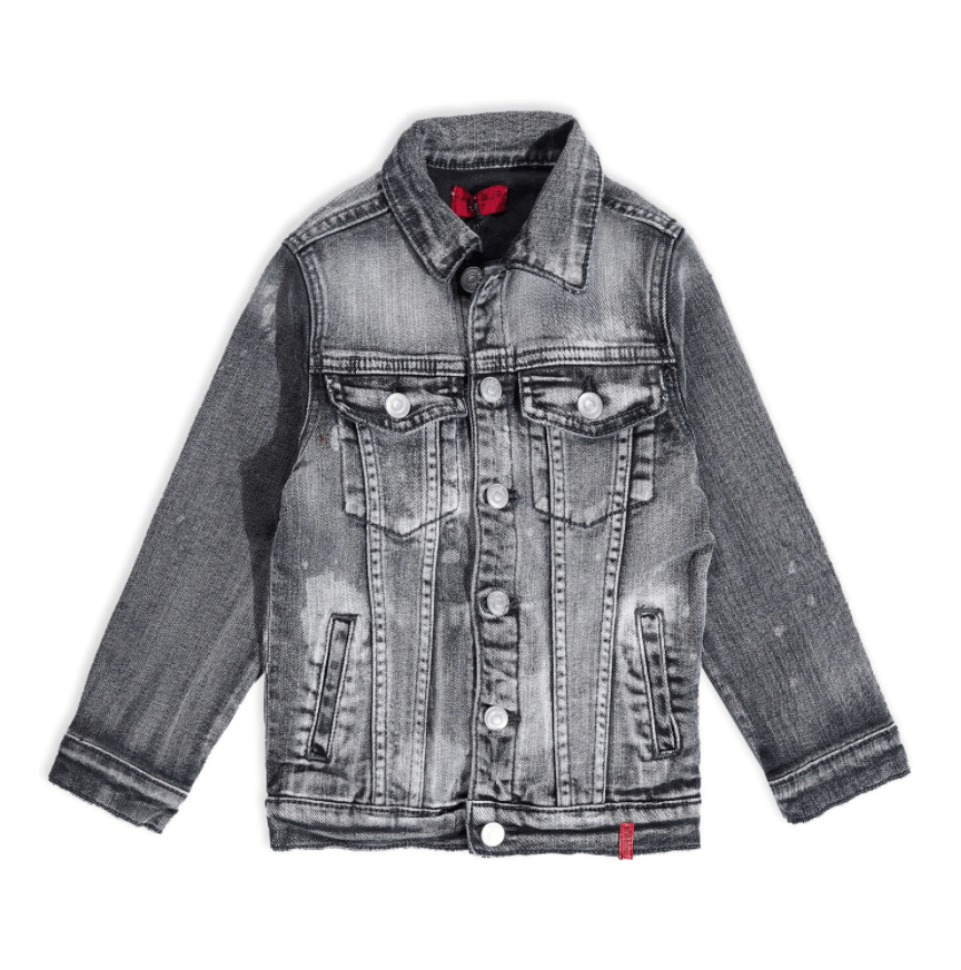Johnson Denim Jacket (Grey) - Haus of JR
