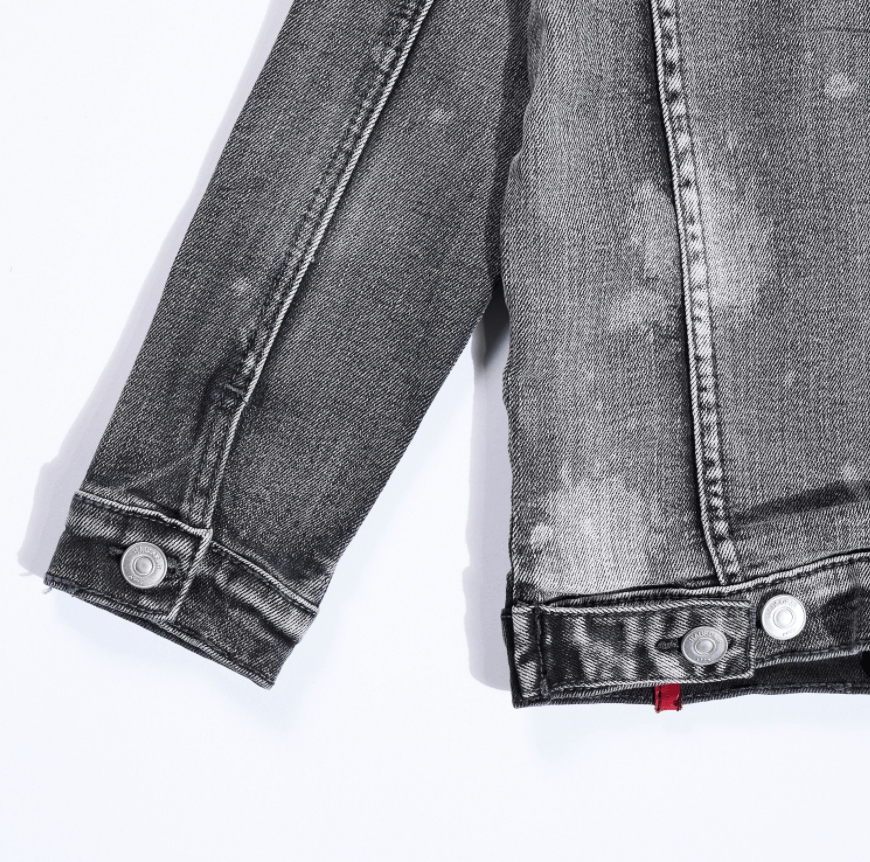 Johnson Denim Jacket (Grey) - Haus of JR