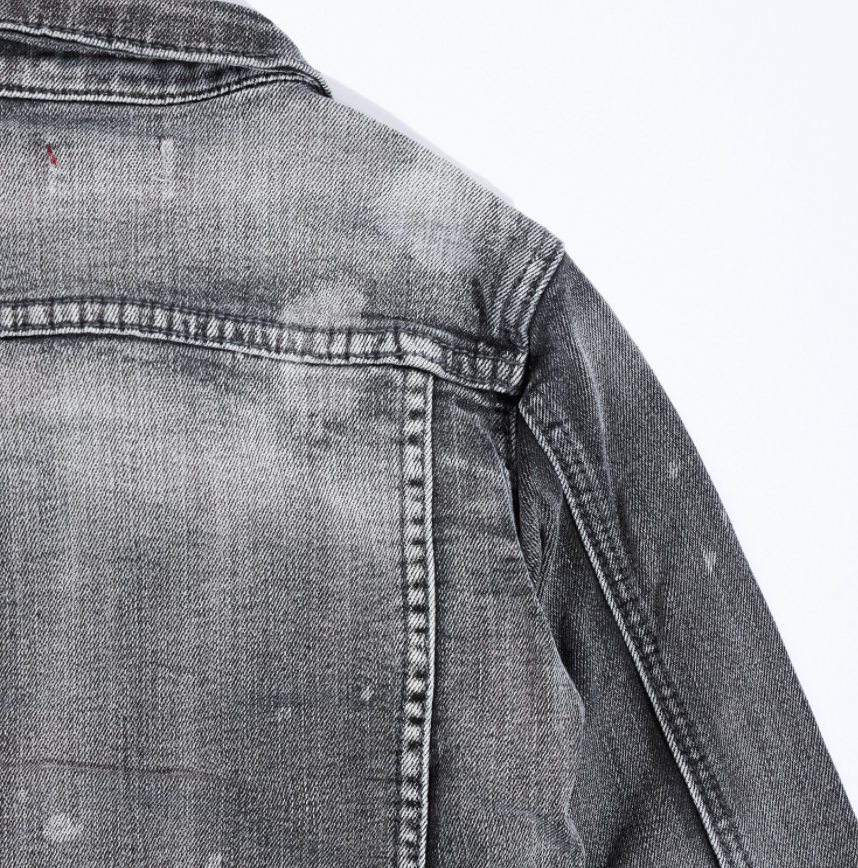 Johnson Denim Jacket (Grey) - Haus of JR