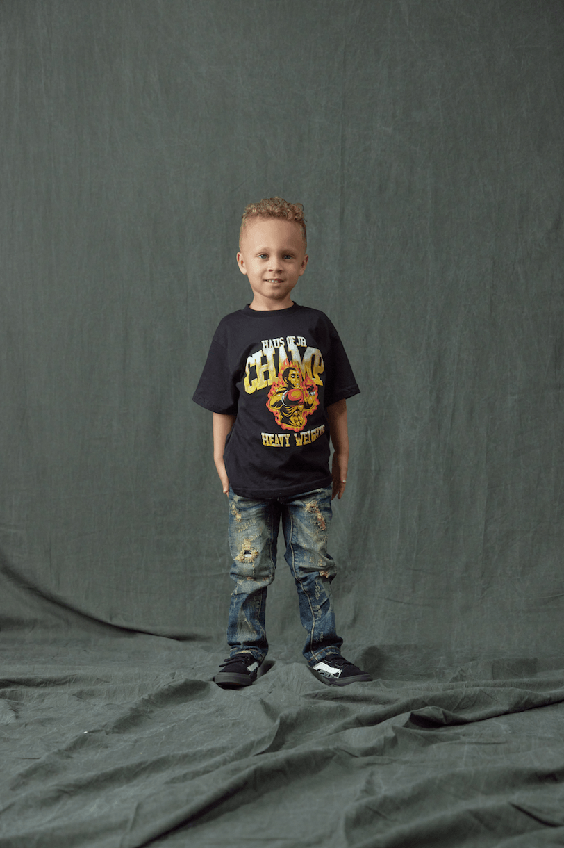 Heavy Weights Tee (Black) Tops Haus of JR 