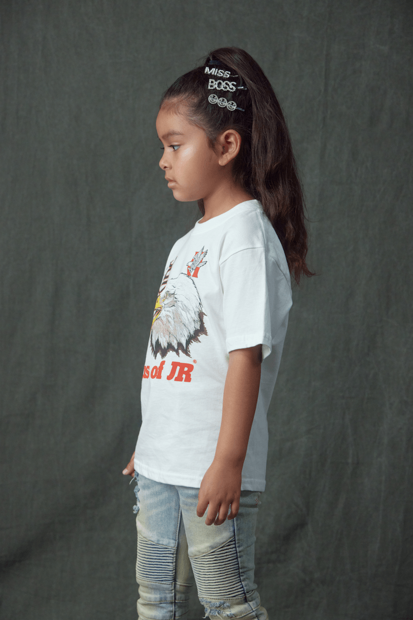Hawkeye Tee (White) Tops Haus of JR 