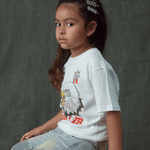 Hawkeye Tee (White) Tops Haus of JR 