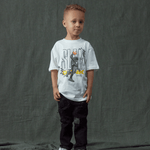 Slam Dunk Tee (White) Tops Haus of JR 