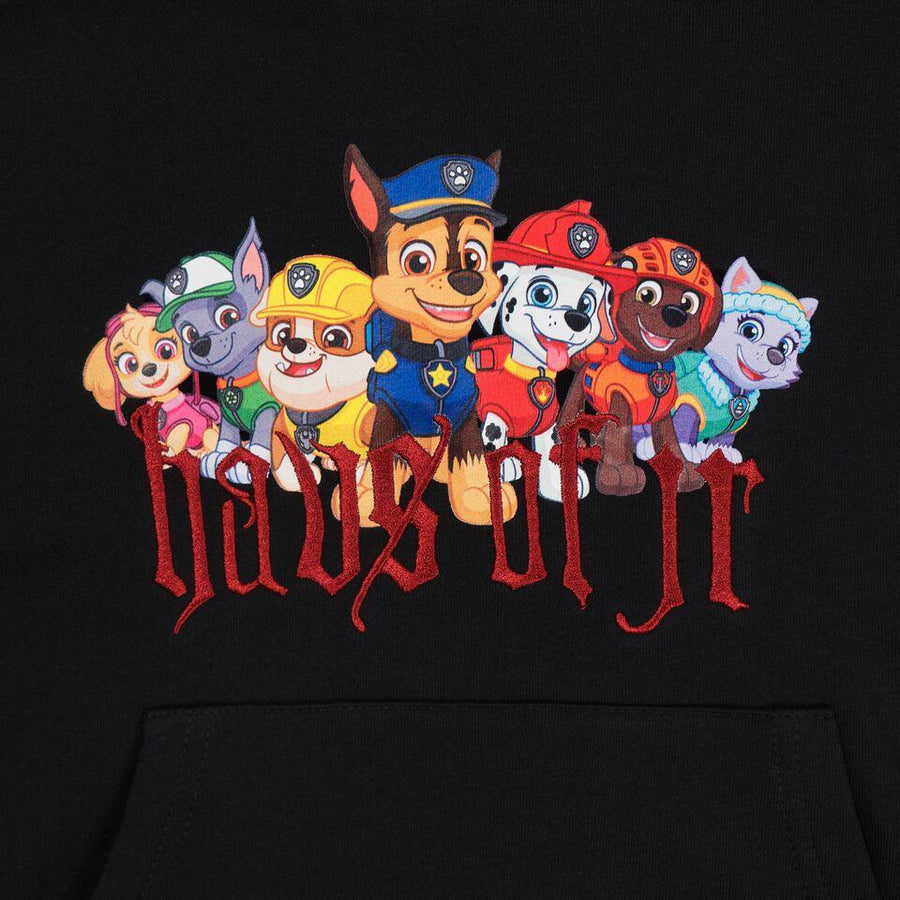 Paw Patrol Team Hoodie (Black) - Haus of JR