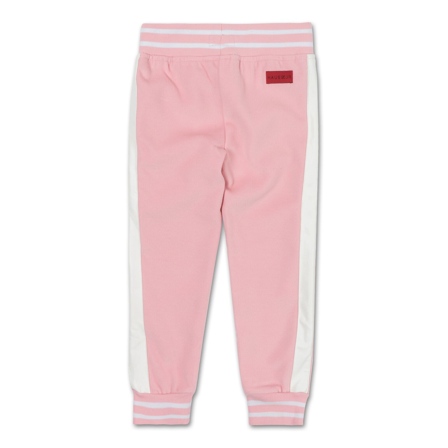 Teddy Varsity Moto Pants (Powder Pink) - Haus of JR