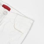 Zanotti Basket Denim (White) - Haus of JR