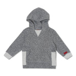 Arthur Rib Neck Hoodie (Grey) - Haus of JR