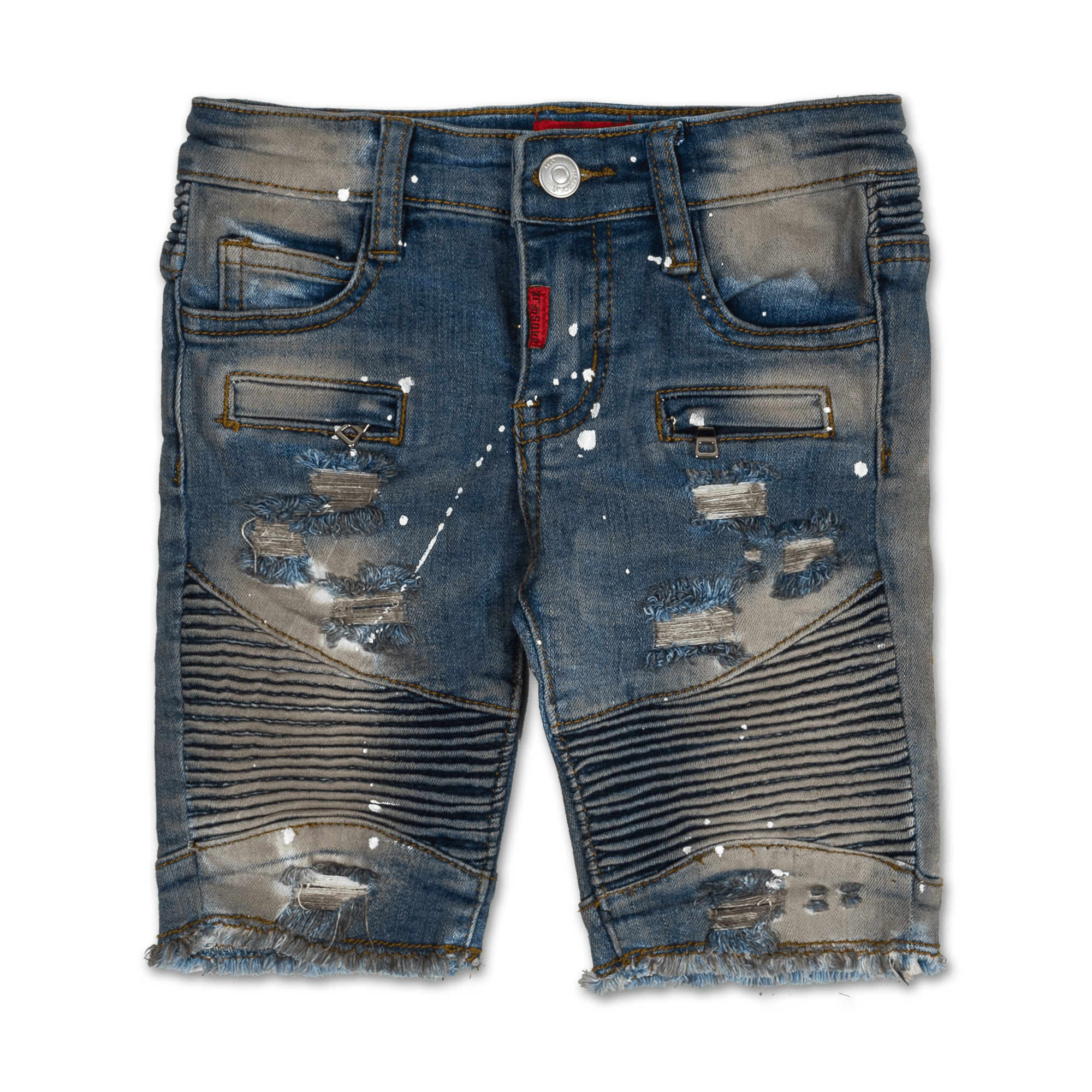 Aurora Biker Denim Short - Haus of JR