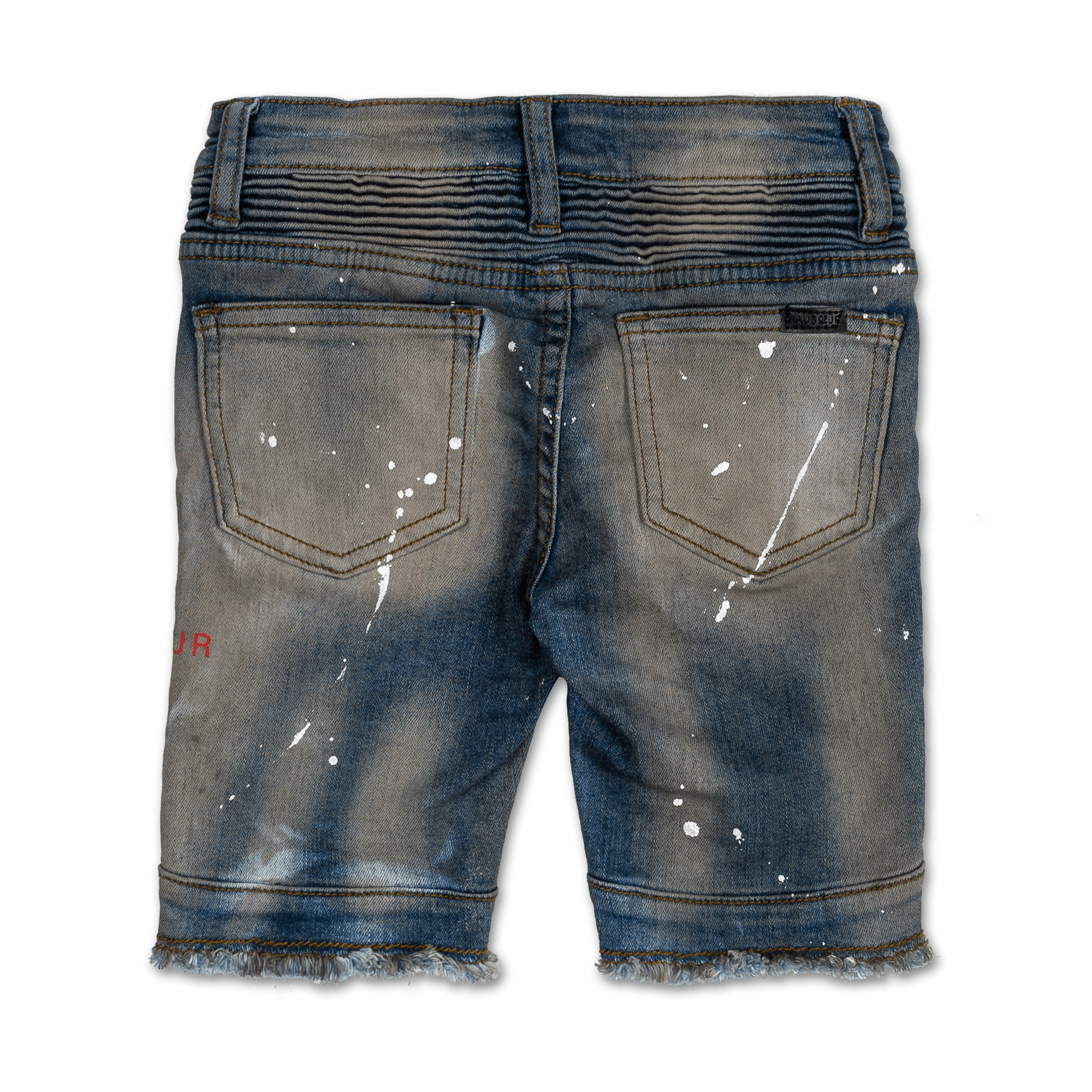 Aurora Biker Denim Short - Haus of JR