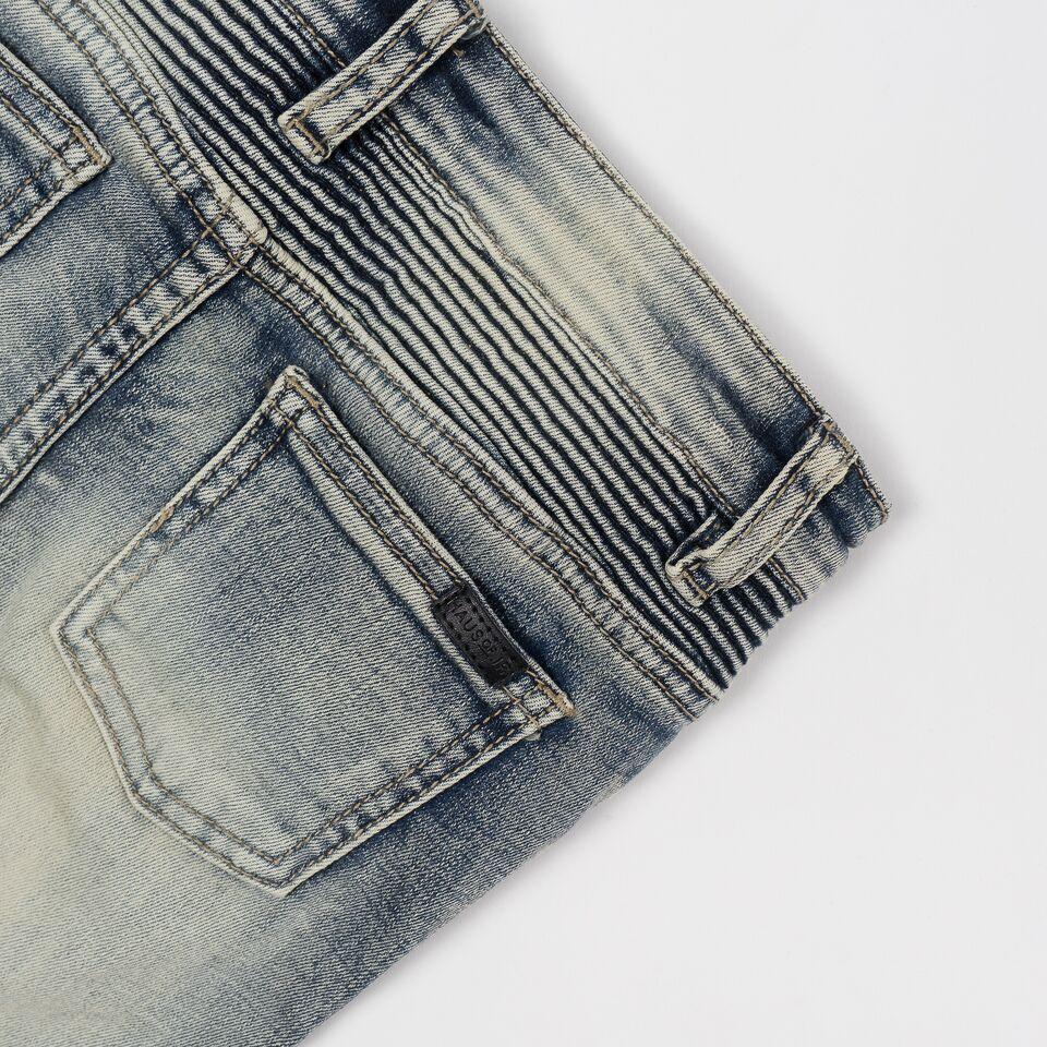 Clayton Biker Denim (Distressed Tint Wash) - Haus of JR