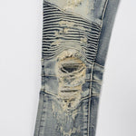 Clayton Biker Denim (Distressed Tint Wash) - Haus of JR