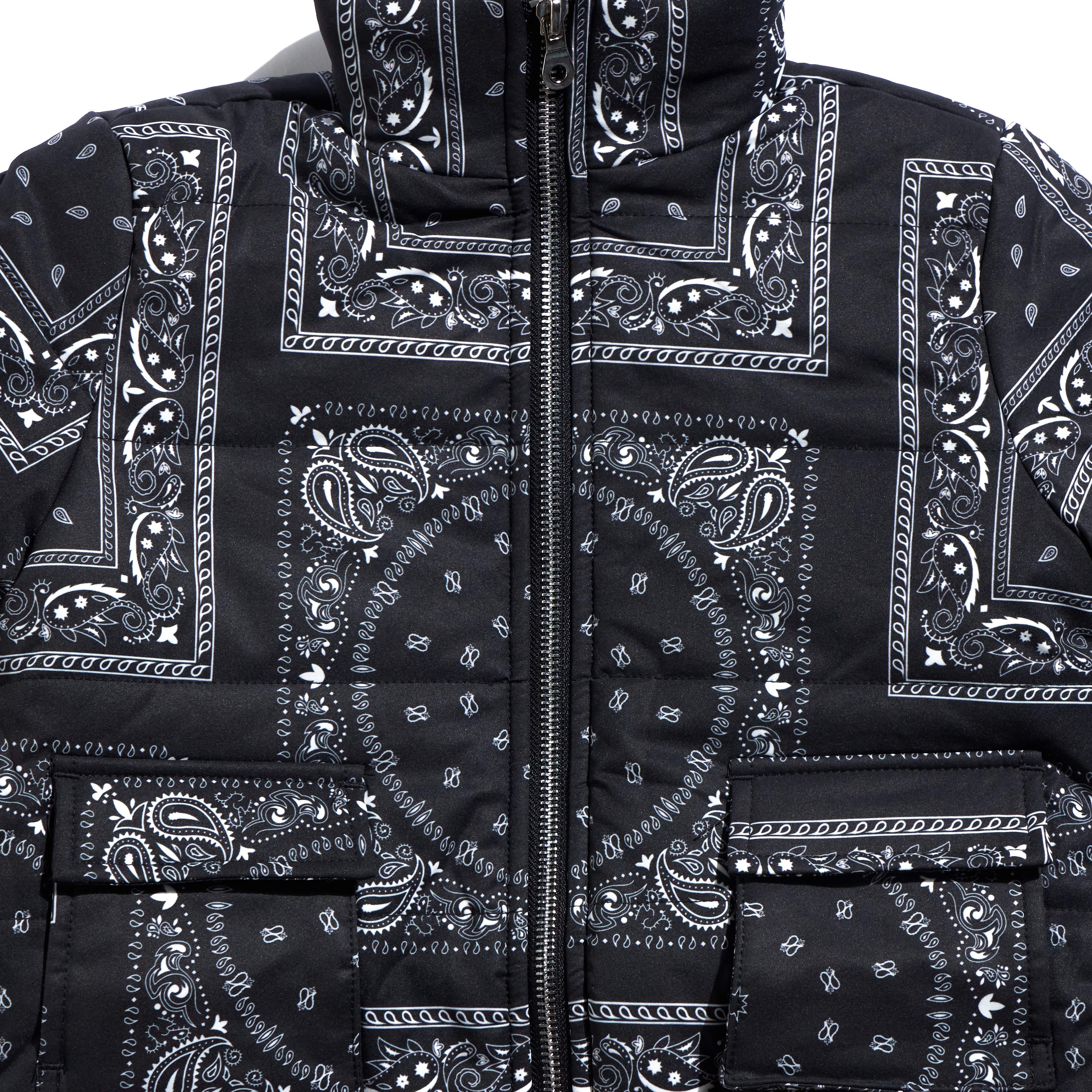 Erving Paisley Puffer Tops Haus of JR 