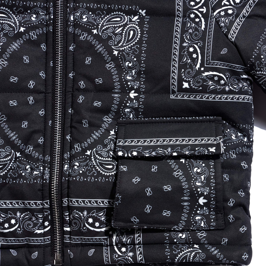 Erving Paisley Puffer Tops Haus of JR 