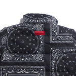 Erving Paisley Puffer Tops Haus of JR 