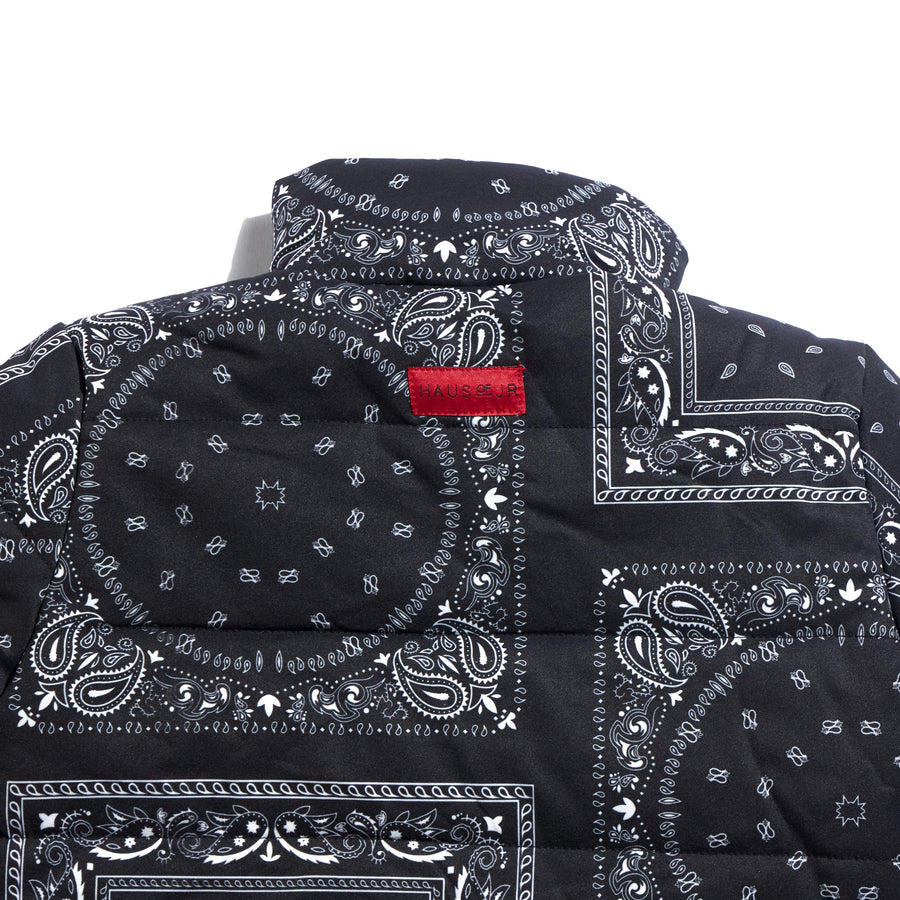 Erving Paisley Puffer Tops Haus of JR 