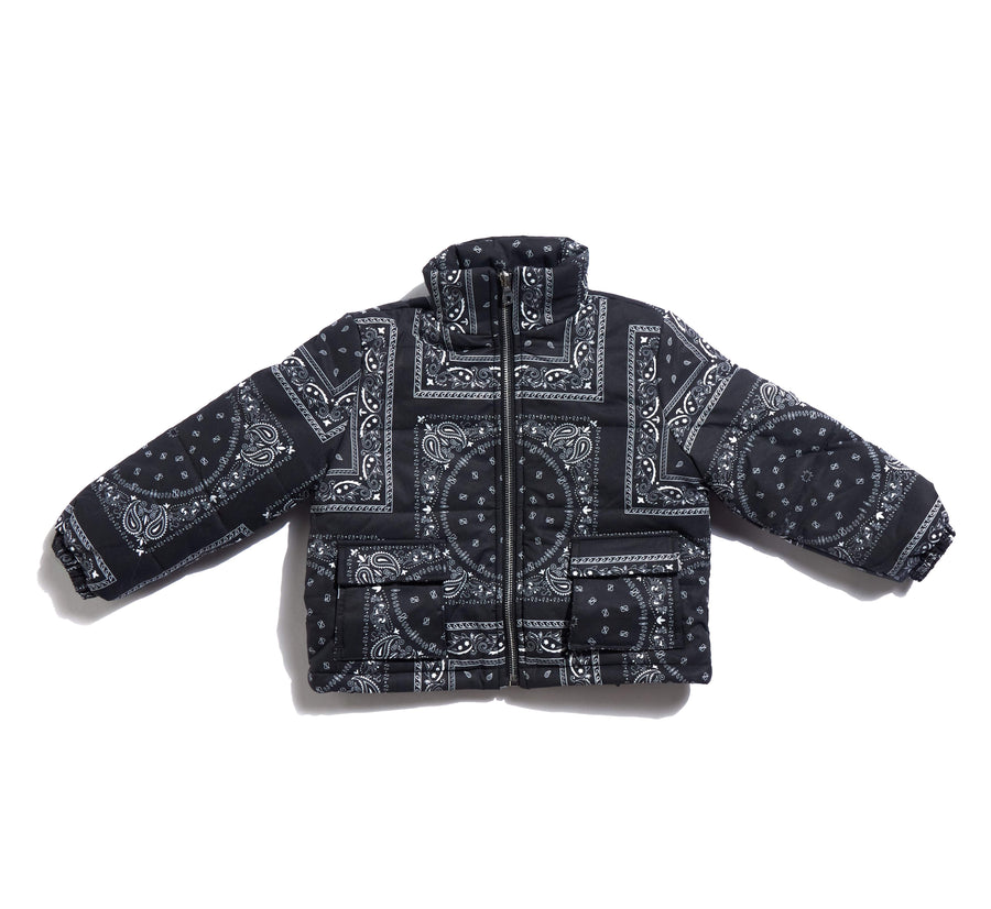 Erving Paisley Puffer Tops Haus of JR 
